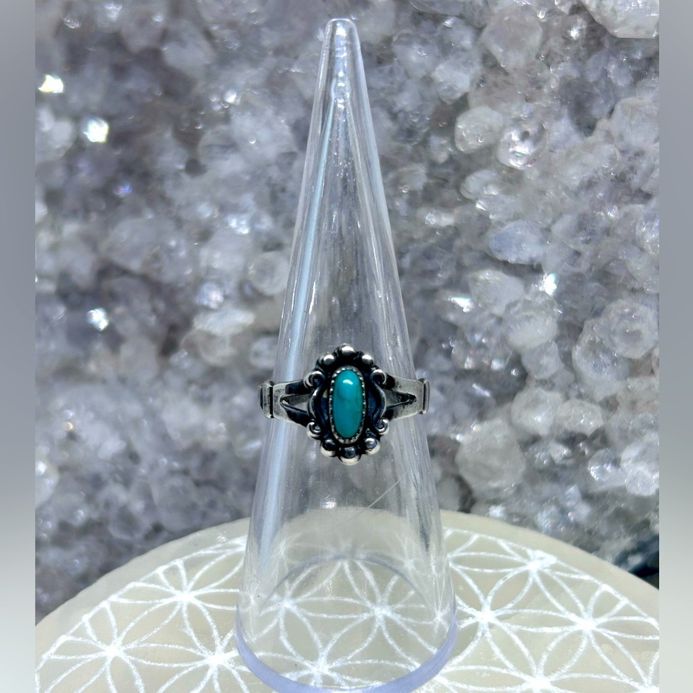 Vintage Bell Trading Post Turquoise ring